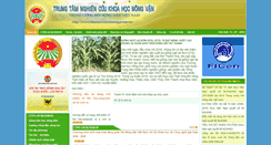 Desktop Screenshot of khoahocchonhanong.com.vn